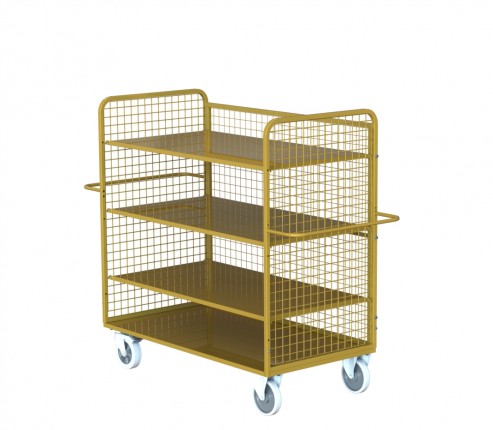 Телега для кроя на колесах с 3мя съемными полками GJ12 — фото-578_3